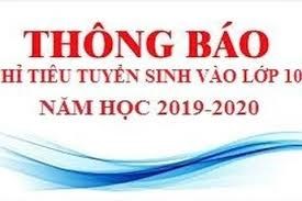 Hà Nội: Công bố tỷ lệ “chọi” vào lớp 10 năm học 2019-2020